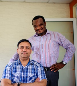 Rakesh Mannan (CMO) and Dele Odufuye (CEO)